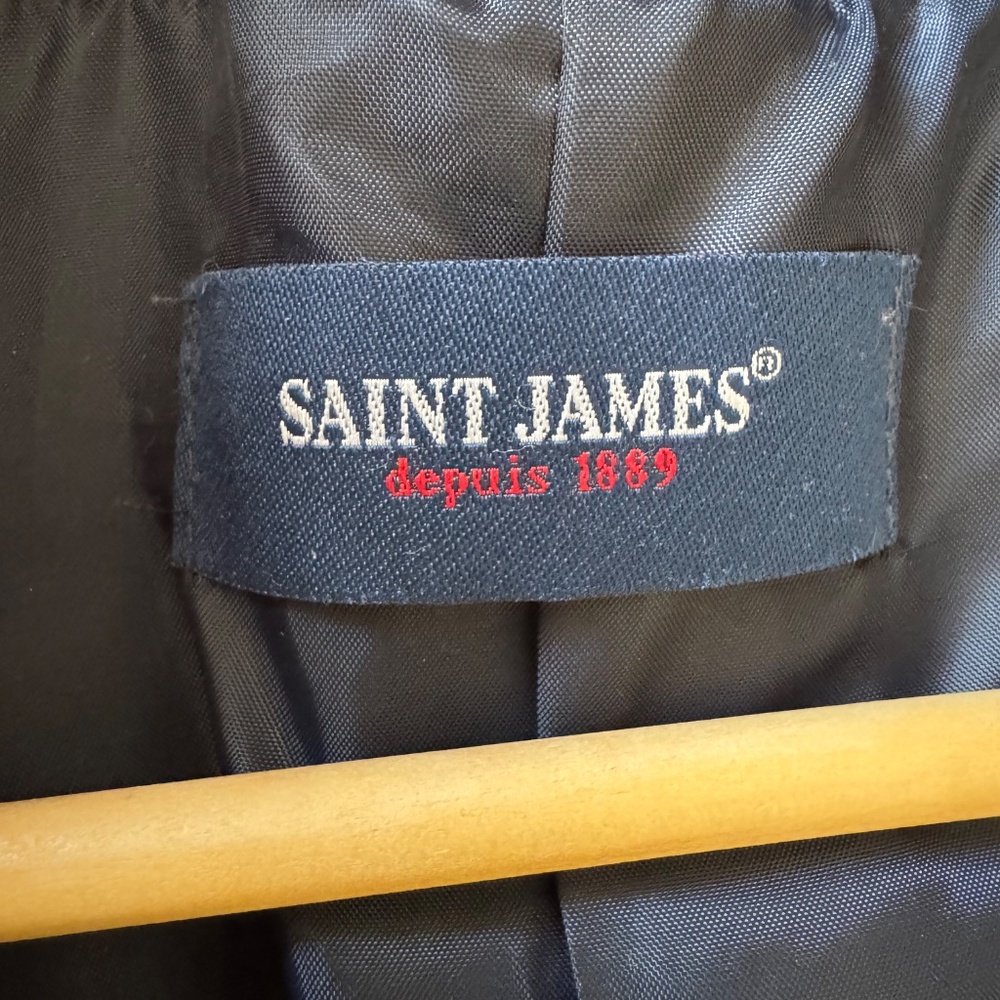 Saint James Galion pea coat, size medium fits large - Picture 6 of 13